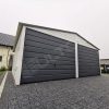 Plechová garáž 6x5m v barve RAL | Konstrukce z uzavřených profilů