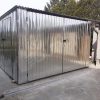 Plechová garáž 3,5x4m | Dvoukřídlá vrata - Image 2