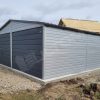 Plechová garáž 6x5m v barve RAL | Konstrukce z uzavřených profilů - Image 8