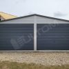 Plechová garáž 6x5m v barve RAL | Konstrukce z uzavřených profilů - Image 7