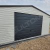 Plechová garáž 5x6m se sedlovou střechou - Image 3