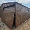 Plechová garáž 5x6m v imitaci dřeva | Konstrukce z uzavřených profilů - Image 4