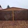 Plechová garáž 6x5m v imitaci dřeva | Konstrukce z uzavřených profilů - Image 2