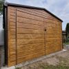 Plechová garáž 3,5x6m v imitaci dřeva | Konstrukce z uzavřených profilů - Image 4