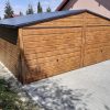 Plechová garáž 6x5m v imitaci dřeva | Konstrukce z uzavřených profilů - Image 5