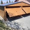 Plechová garáž 6x5m v imitaci dřeva | Konstrukce z uzavřených profilů - Image 4