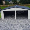 Plechová garáž 7x7m v barvě RAL | Konstrukce z uzavřených profilů - Image 2