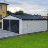 Plechová garáž 7x7m v barvě RAL | Konstrukce z uzavřených profilů - Image 4