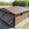 Plechová garáž 6x5m v imitaci dřeva | Konstrukce z uzavřených profilů - Image 7