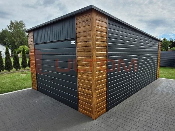 Plechová garáž 4x5 m | jedinečný design