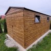 Plechová garáž 3x5m v imitaci dřeva | Konstrukce z uzavřených profilů - Image 5